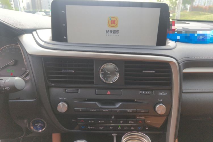 Used Lexus RX 2020 450h Four-Wheel Drive Enjoyment Version Audio And AC Panel