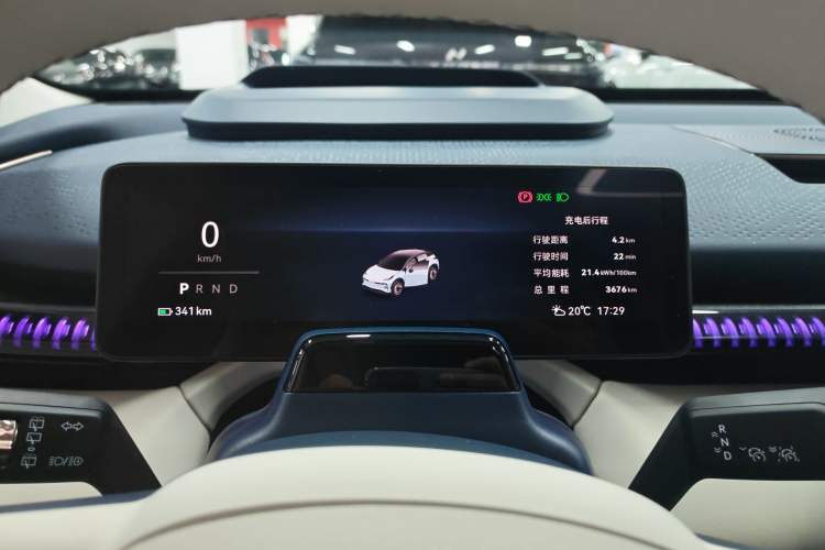 Used Zeekr X 2025 Four-Seater Rear-Drive Cube Version Instrument Cluster