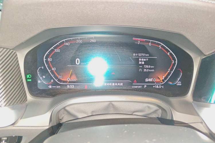 Used BMW 3 Series 2022 Updated 325i M Sport Package Instrument Cluster