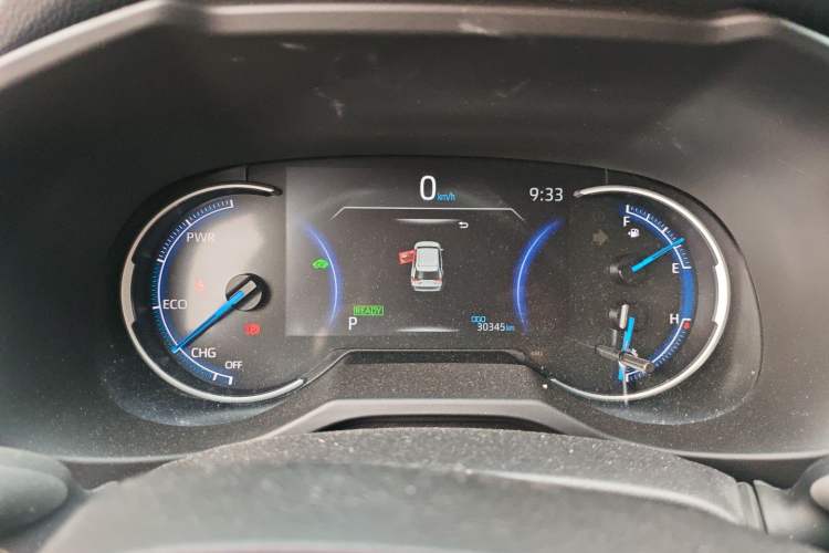 Used Toyota RAV4 2021 Revised Version Dual-Motor Hybrid 2.5L E-CVT Two-Wheel Drive Elite Edition Instrument Cluster