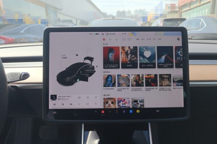 Used Tesla Model 3 2020 Revised Version Standard Range Rear-Wheel Drive – Upgraded Edition Audio And AC Panel