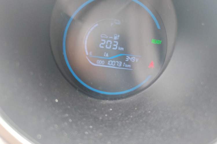 Used ORA Black Cat 2021 351 km Standard Version Odometer Close Up