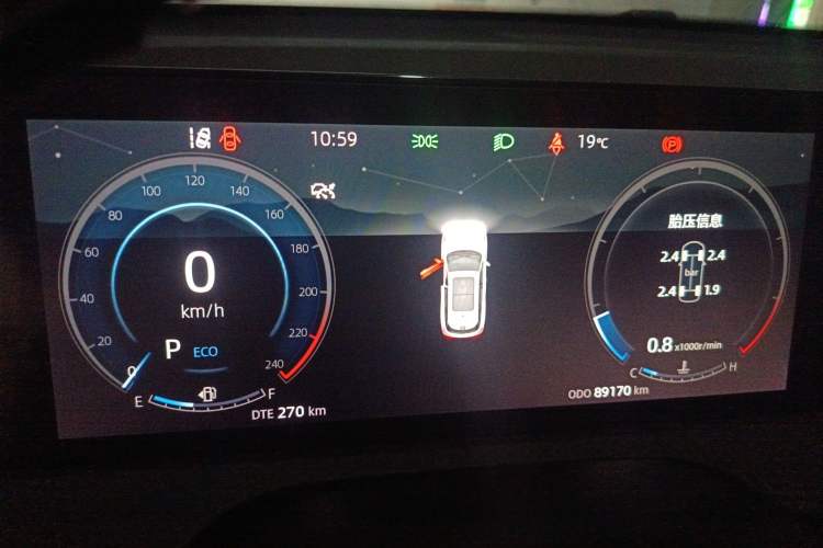 Used CHANGAN CS75 PLUS 2022 1.5T Automatic Prestige Model Instrument Cluster