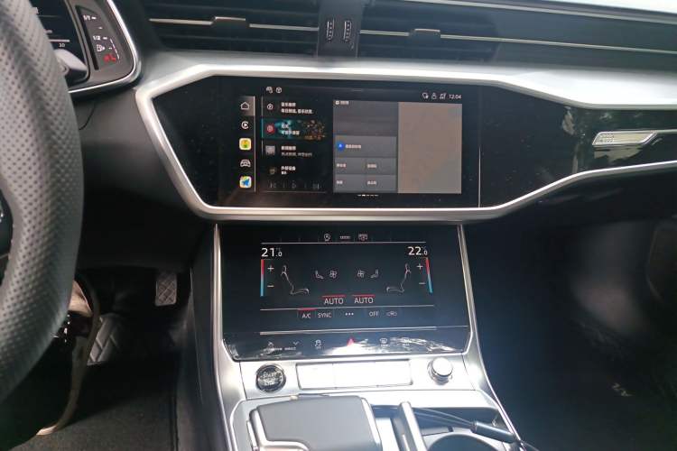 Used Audi A7L 2024 45 TFSI Luxury Edition Audio And AC Panel