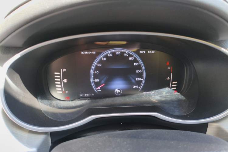Used Geely Auto Emgrand X7 Sport 2020 1.8TD DCT Two-Wheel Drive Smart Connect 4G-Enabled Version Instrument Cluster