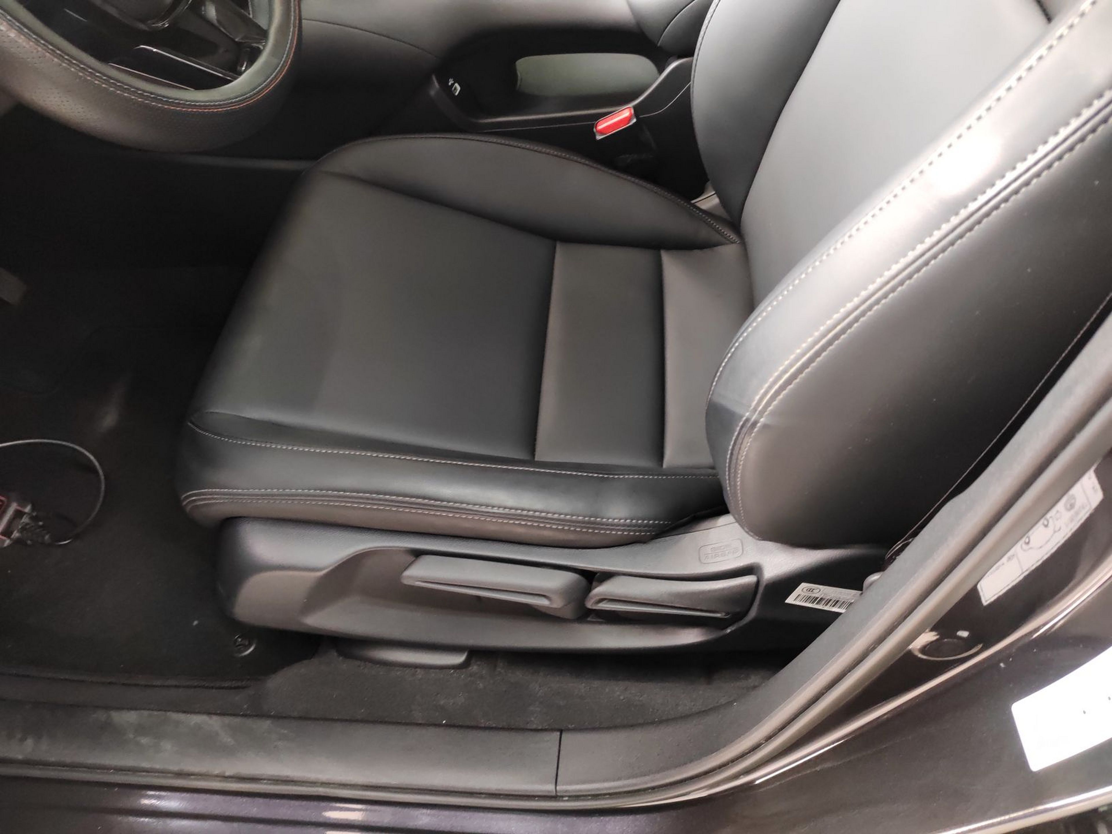 Avant de la voiture