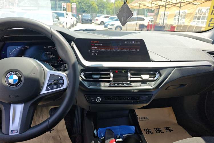 Used BMW 2 Series 2023 Facelifted 225i Four-Door Coupe M Sport Night Edition Package Audio And AC Panel