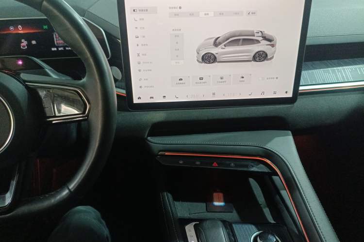 Used Zeekr 001 2021 Ultra-Long Range Single-Motor WE Edition Audio And AC Panel