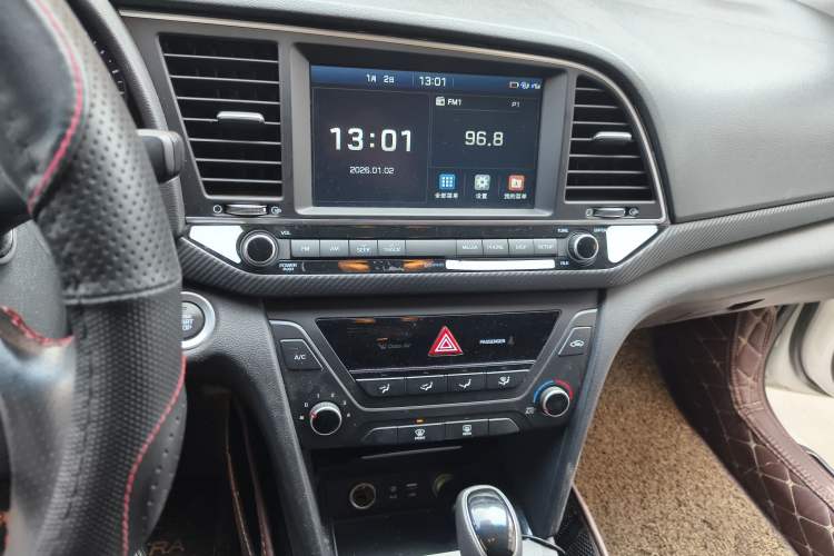 Used Hyundai Elantra (6th Generation / Lingdong) 2018 1.4T Dual-Clutch Xuan Dong · Dynamic Edition Audio And AC Panel