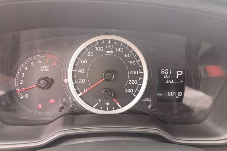 Used Toyota Levin 2022 Facelift TNGA 1.5L CVT Progressive Edition Instrument Cluster