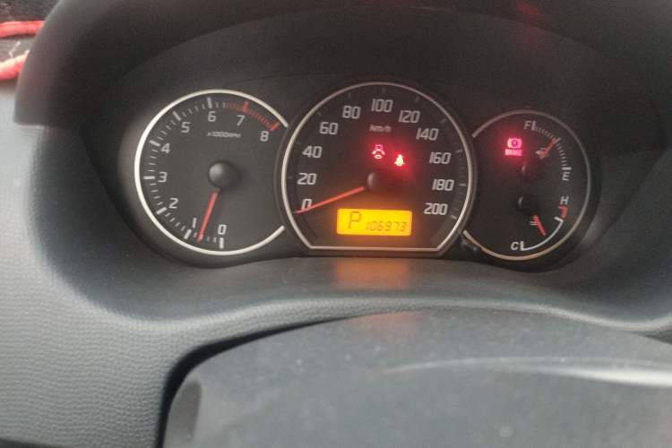 Used Suzuki Swift 2013 1.5L Automatic 20th Anniversary Limited Edition Odometer Close Up