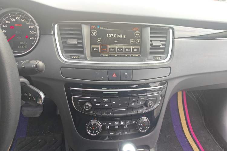 Used Peugeot 508 2015 1.6THP Automatic Zhiiyi Edition Audio And AC Panel