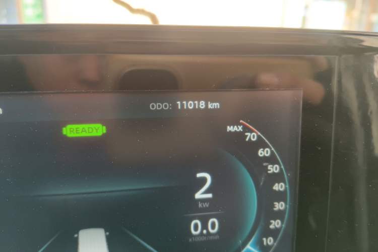 Used Dongfeng Yufeng EM27 2024 EM27 EVE Energy 41.86 kWh Odometer Close Up