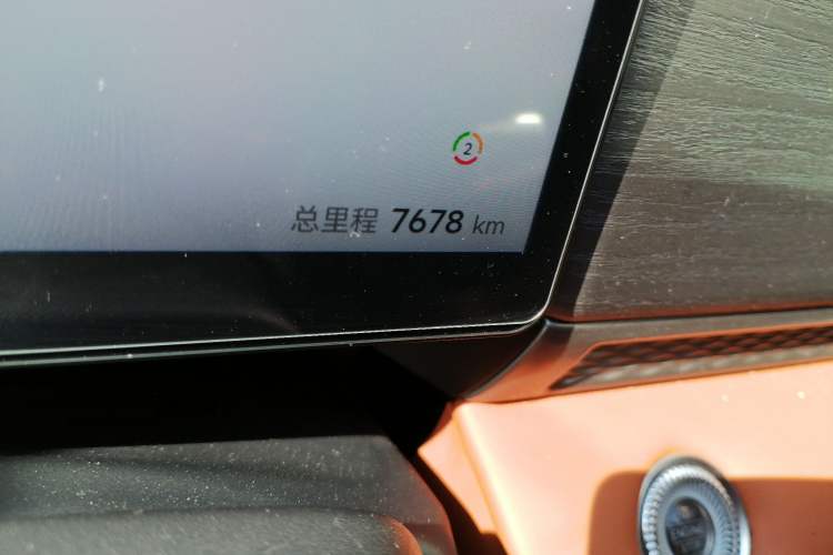 Used JETOUR Shanhai L7 Plus 2025 Model 220km Elite Edition, 5 Seats Odometer Close Up