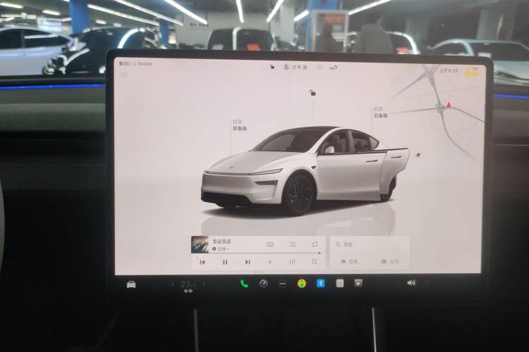 Used Tesla Model Y 2025 Rear-Wheel-Drive Version Audio And AC Panel