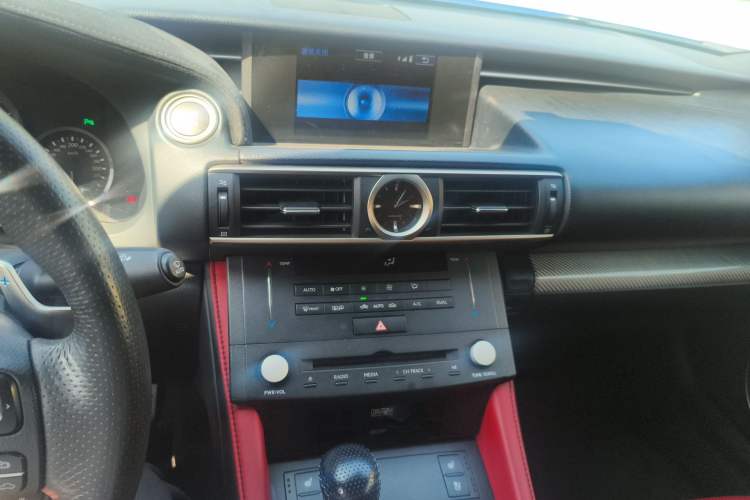 Used Lexus RC F 2015 F 5.0L Ultimate Edition Audio And AC Panel