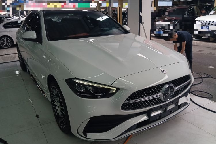 Used Mercedes-Benz C-Class 2022 C 260 L Sport Edition Front Right 45 Deg