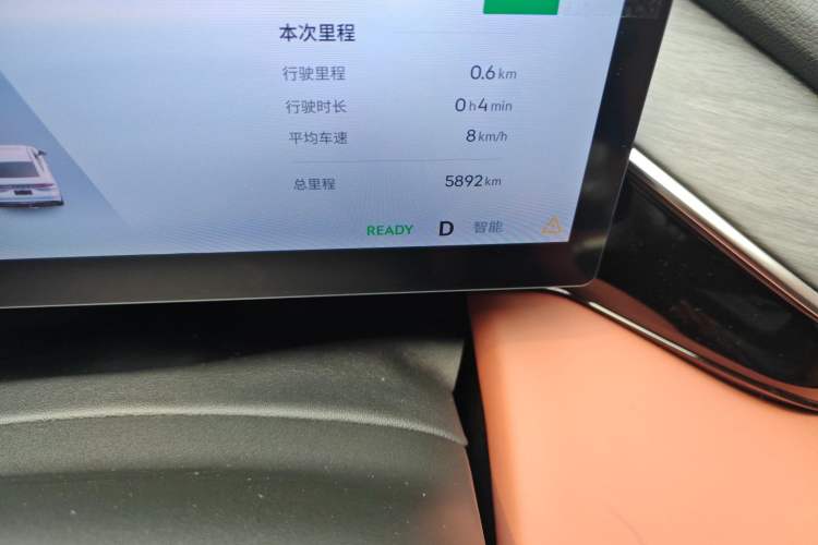 Used Geely Galaxy L6 2025 EM-i 140km Starship Edition Odometer Close Up