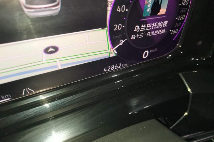 Used Volkswagen Talagon 2023 Facelift 380TSI Four-Wheel Drive Flagship Shengjing Edition 7 Seats Odometer Close Up