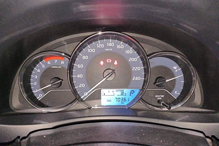 Used Toyota Corolla 2017 Revised Version 1.2T S-CVT GL Instrument Cluster