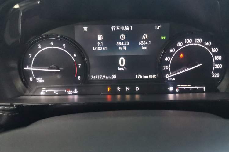 Used Lincoln Corsair 2020 2.0T Two-Wheel Drive Luxury Edition Instrument Cluster