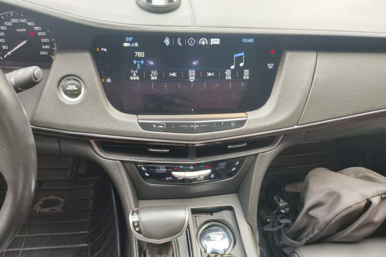 Used Cadillac CT6 2017 28T Elite Model Audio And AC Panel