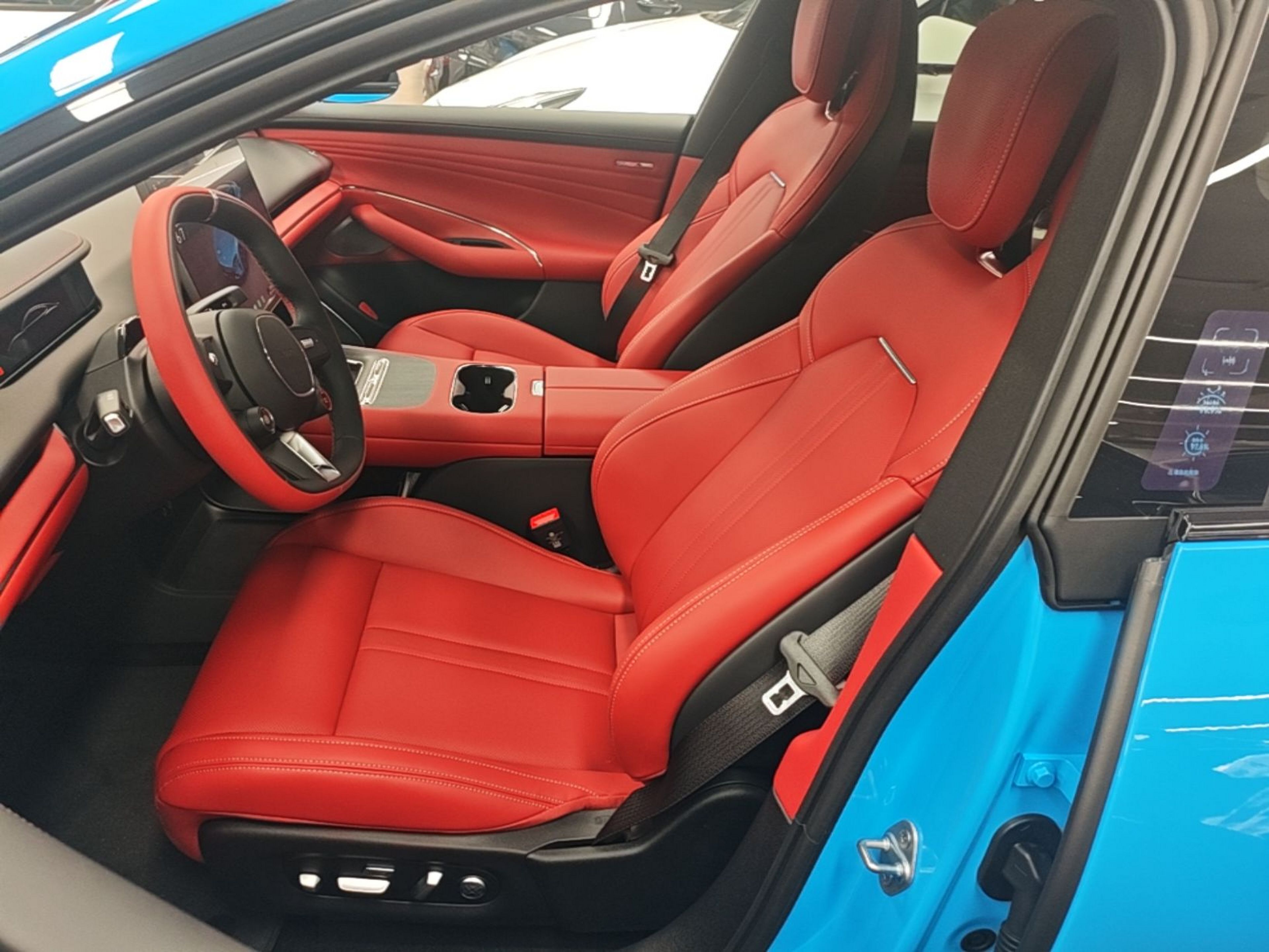 Avant de la voiture