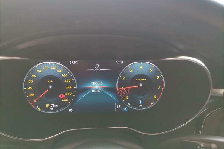 Used Mercedes-Benz GLC 2020 GLC 260 L 4MATIC Luxury Model Instrument Cluster