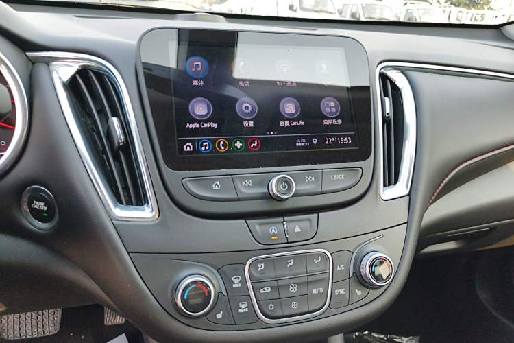 Used Chevrolet Malibu XL 2019 Redline 550T Automatic RuiLian Edition Audio And AC Panel