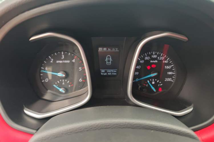 Used Zxauto Terralord 2018 2.5T Diesel Business Edition 4x4 Comfortable Large Double Cab SD4V25R-100 Instrument Cluster