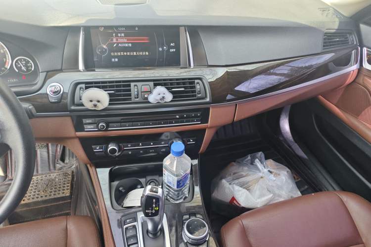 Used BMW 5 Series 2014 525Li Leading Model Audio And AC Panel