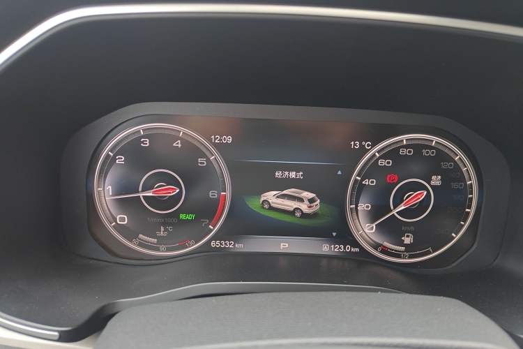 Used Hongqi HS7 2021 2.0T DCT Two-Wheel Drive Smart Connect Flagship Edition Instrument Cluster