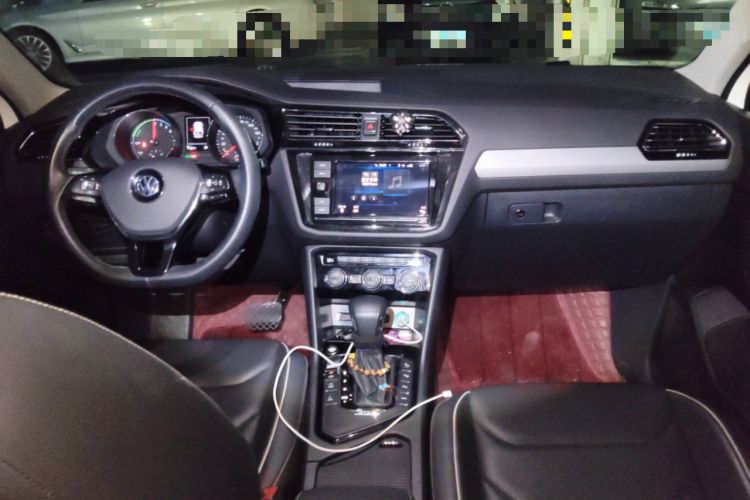 Used Volkswagen Tiguan L New Energy 2019 430 PHEV Hybrid Flagship Model Center Console