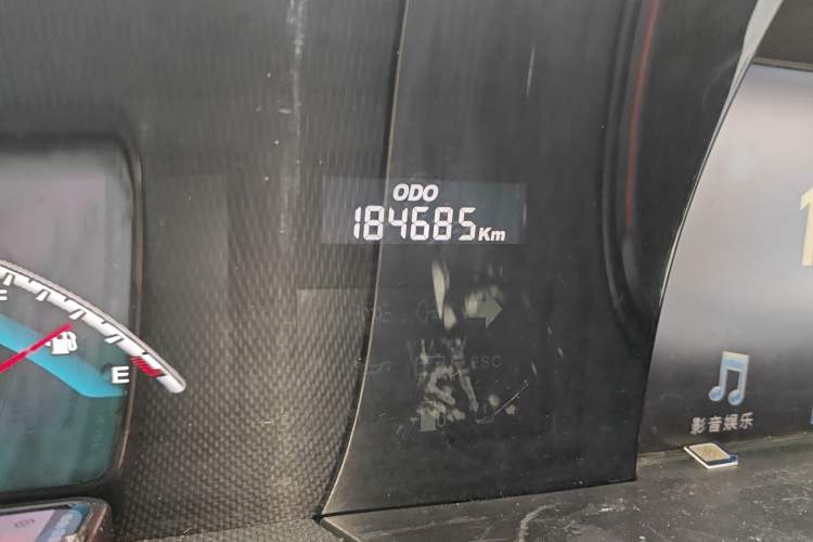 Used Luxgen Great 7 MPV 2016 2.0T Comfort Edition Odometer Close Up