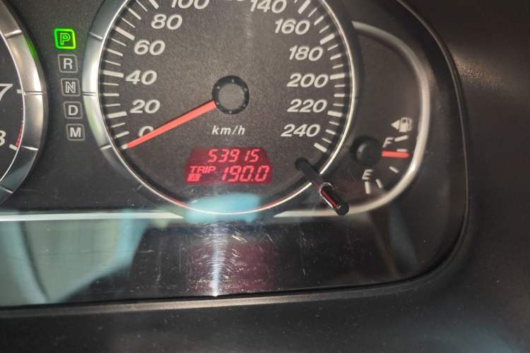 Used Mazda 6 2012 2.0L Automatic Fashion Edition Odometer Close Up