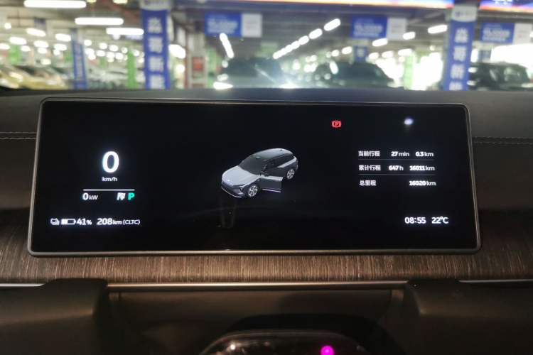 Used Nio ES6 2024 75 kWh Instrument Cluster