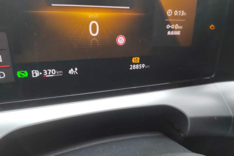 Used Volkswagen Lamando 2023 Lavida L 280TSI DSG Spicy Edition Odometer Close Up