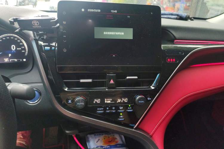 Used Toyota Camry 2021 Dual-Motor 2.5HS Fēngshàng Edition Audio And AC Panel