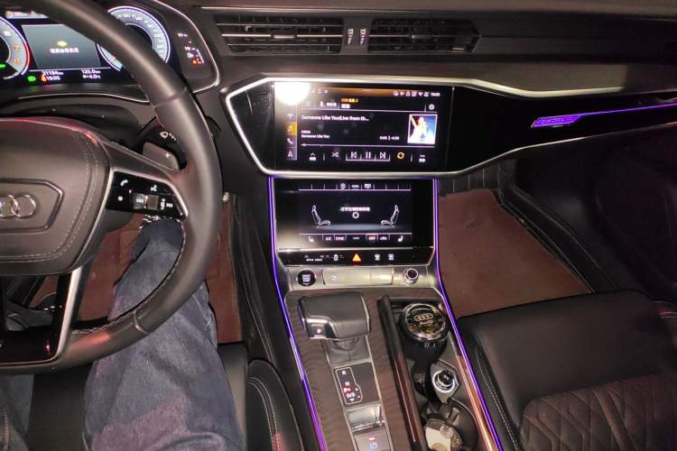 Used Audi A6L 2025 Restyled 45 TFSI quattro Prestige Dynamic Edition Audio And AC Panel