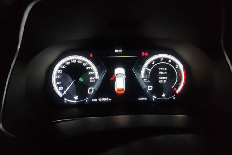 Used Wey VV5 2017 2.0T Flagship Edition Instrument Cluster