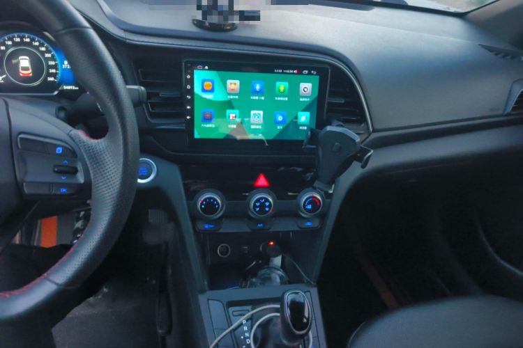 Used Hyundai Elantra (6th Generation / Lingdong) 2019 1.4T Dual-Clutch Xuan Dong · Dynamic Model Audio And AC Panel