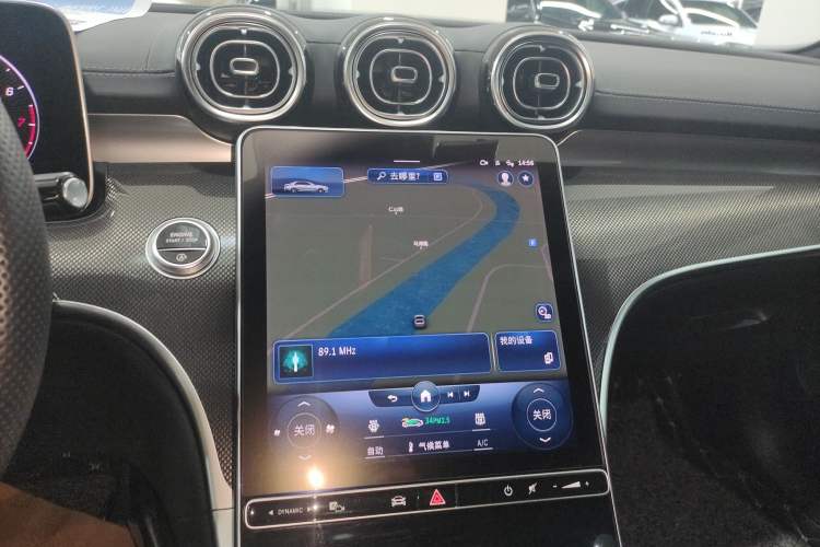 Used Mercedes-Benz C-Class 2022 Restyled C 260 L Sport Edition Audio And AC Panel