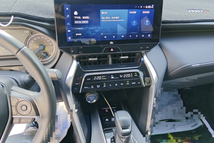 Used Toyota Venza 2022 Dual-Engine 2.5L CVT Two-Wheel Drive Prestige Edition Audio And AC Panel