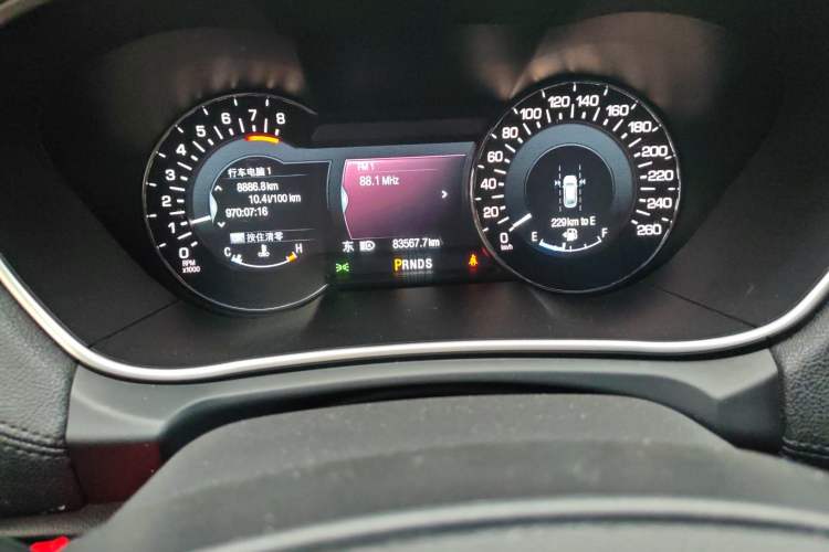 Used Lincoln MKX 2015 2.0T Four-Wheel Drive Luxury Edition Instrument Cluster