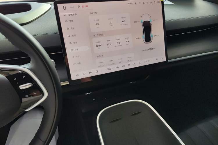 Used CHANGAN NEVO A07 2025 All-Electric "True Fragrance" Edition 710-Mile Long-Range Version Audio And AC Panel