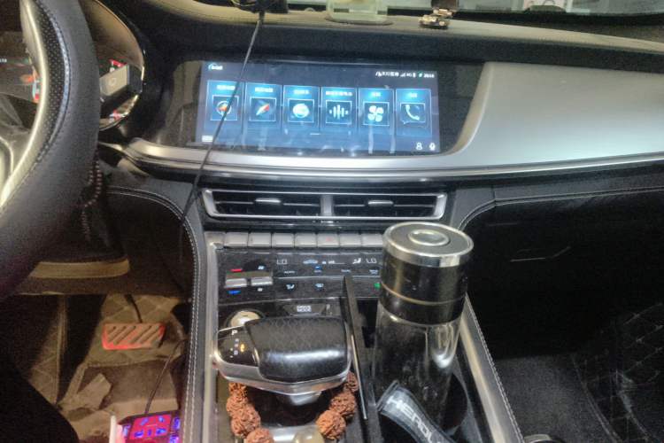 Used CHANGAN CS85 COUPE 2019 2.0T Automatic Version China VI Standard Audio And AC Panel