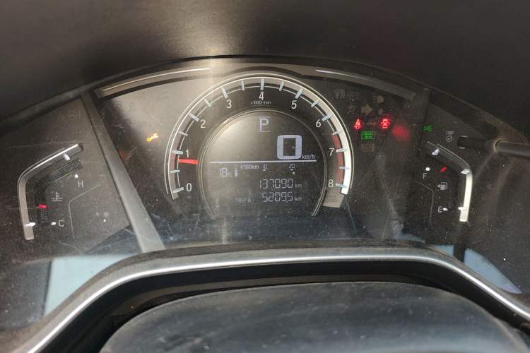 Used Honda CR-V 2019 Brilliant Edition 240TURBO CVT 2WD Comfort Version China VI Emission Standard Instrument Cluster