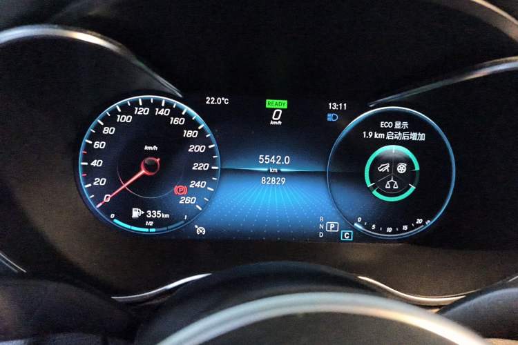 Used Mercedes-Benz C-Class 2019 C 260 L Sport Edition Instrument Cluster