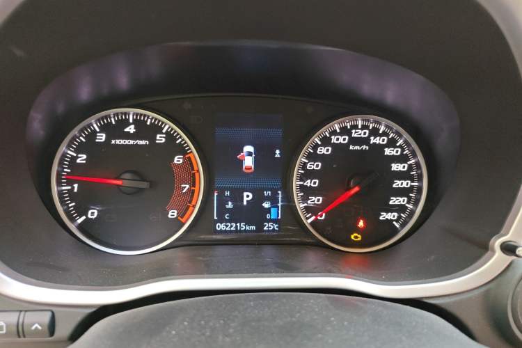 Used Mitsubishi Eclipse Cross 2019 1.5T CVT Two-Wheel Drive Fearless Edition China VI Standard Instrument Cluster