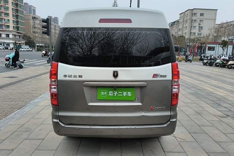 Used Jinbei New Hiace X30L 2021 1.5L Wealth Edition Bus Non-Air-Conditioned China VI Standard SWC15M Rear